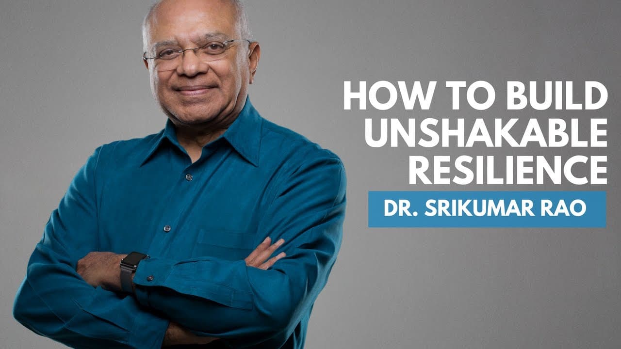 Portrait or artwork for Episode 116 – Dr. SriKumar Rao on The Trap of Positive Thinking, becoming Resilient and Success