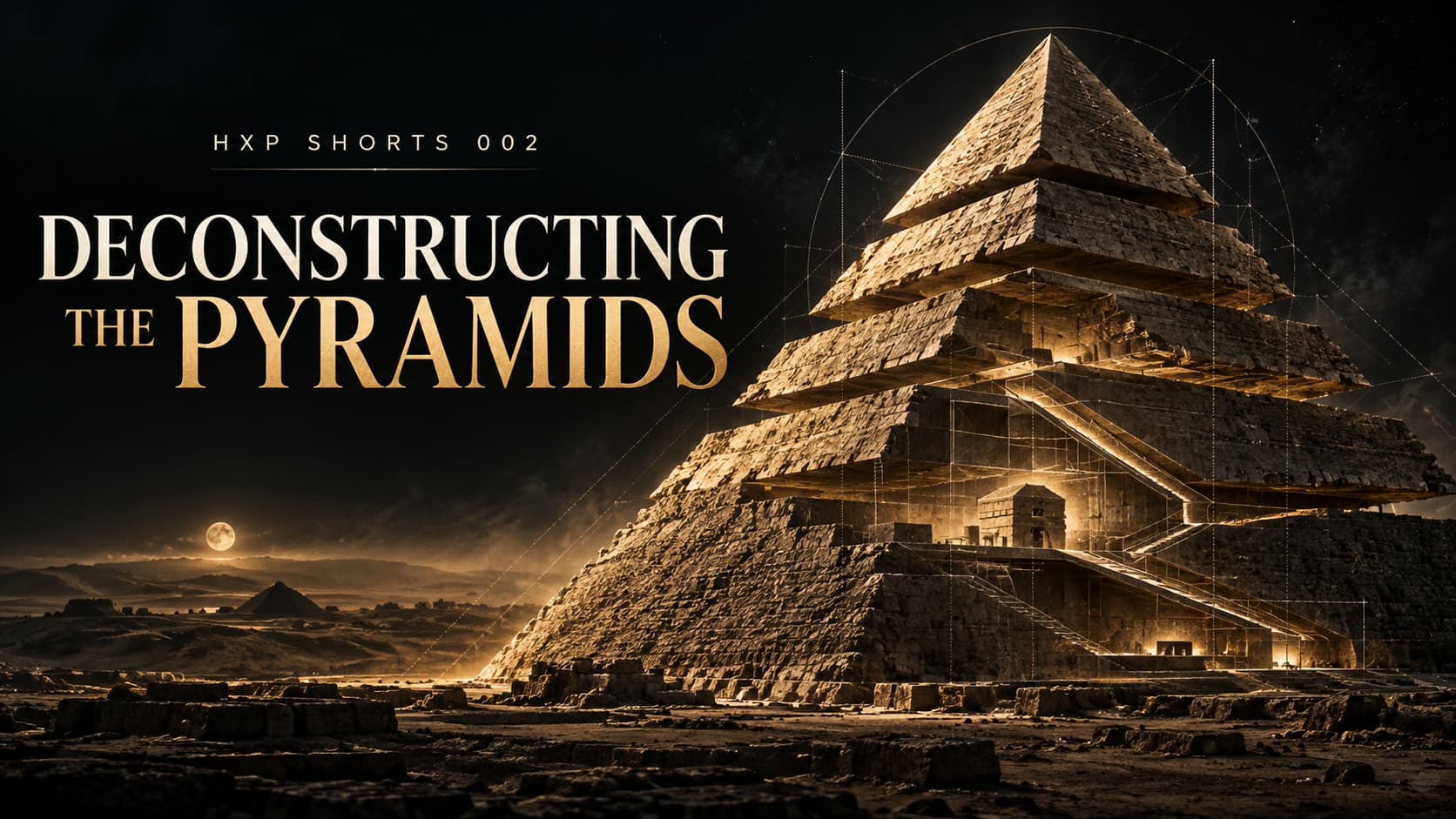 Portrait or artwork for HXP SHORTS #002 – Deconstructing the pyramids